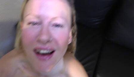 Fremdfick mit Schnellspritzer