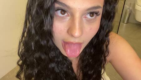 pleasuring myself in a public place