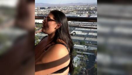 Balcony BlowJob With BBC Jason Sweets