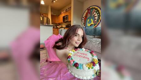 Birthday Cake Smashing Mess + Orgasms