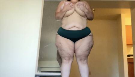 Breast Hanging and Jiggling