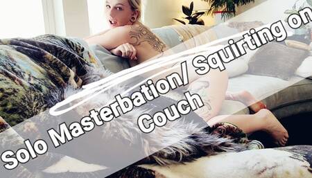 Masturbating in Livingroom