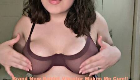BBW Intense Rabbit Vibrator Orgasms