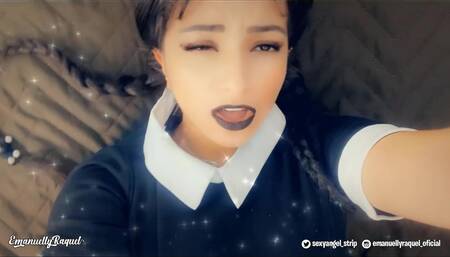 Wednesday Addams +18 POV blowjob and anal sex