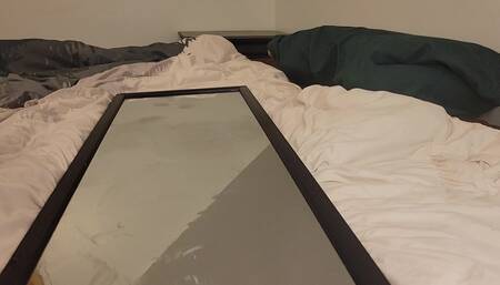 MIRRORED Reverse Cowboy Dildo Ride