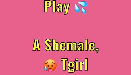Trio play (Shemale, Tgirl & Man) ????????