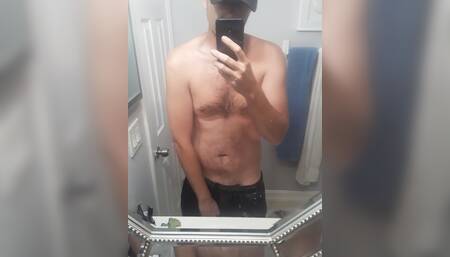 Hot Guy with a Big Cock Fucks and Cums on Sex Doll