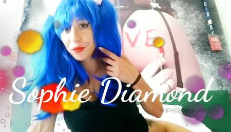 ANIMAL BLUE KITTY COSPLAY - FANTASY ANAL