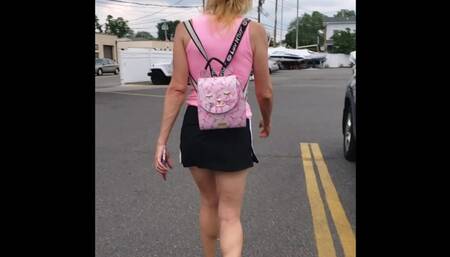 Summer Pussy Flashing and Cumming