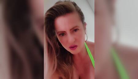 Sexy MILF Nikki Riding Her Male Torso Sex Doll