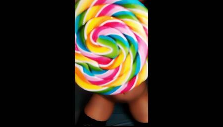 Do you find it hot when I suck my lollipop completely naked, in stockings ????