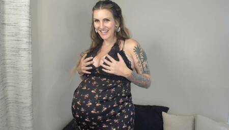 Date Night Pregnant Squirting Lactating Wife