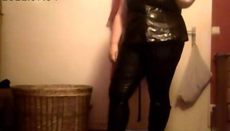 Latex und leder