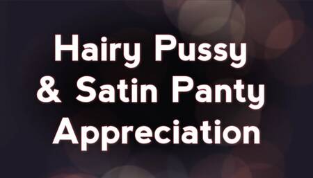 Hairy Pussy And Satin Panty Appreciation