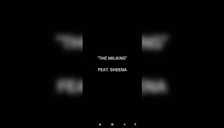 Desi Indian Girl Sheena "Milking/Lactating in office"