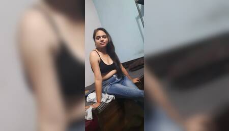 "Wake up...bro! Piss on me pls, and then fuck me...." - Shanaya gets a golden showered piss before getting facialised and drilled