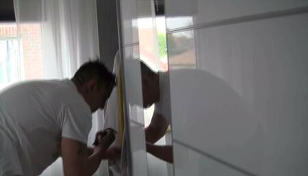 Krass ! Besten Freund beim Schnüffeln erwischt ! - The best friend sniffed at the slip!