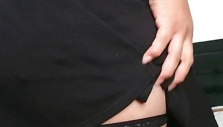 I'M GOING TO Spank YOU FOR BEHAVIORING YOU BAD, FABBY!! Big Ass Latina Being Spanked Very Rich by her Boyfriend, Leaves