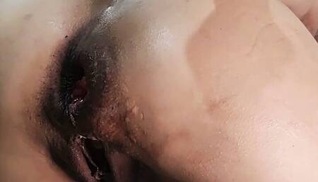 Maria Caldas self anal fisting