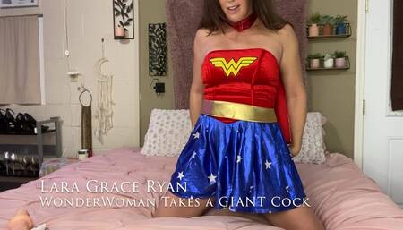Wonder Woman Takes a GIANT Cock
