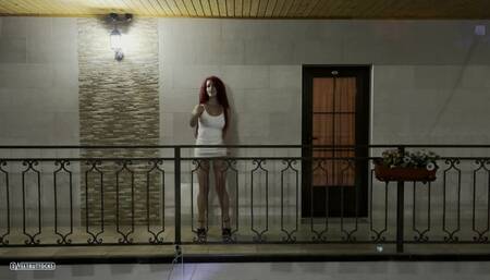 Striptease in the hotel