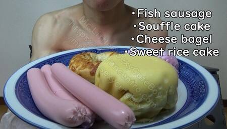 Naked Eating Masturbation Part6