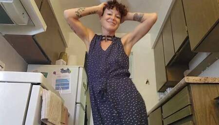 Horny Housewife Striptease
