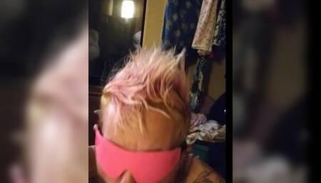 Blindfolded Blowjob