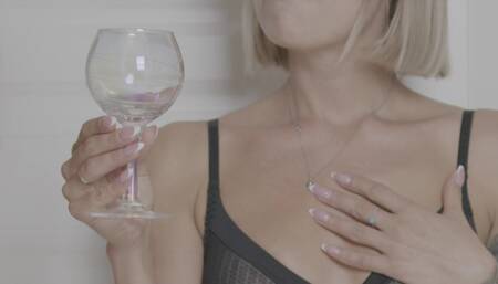 Husband make a CUM in cup and i drink it all????