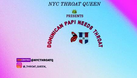 Dominican Daddy Needs Draining