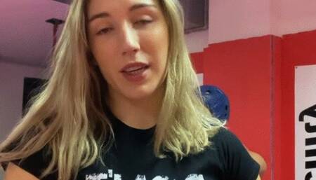 What a cute blonde can do