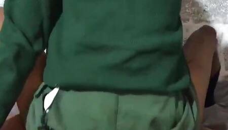 Africa school teen taking some dick