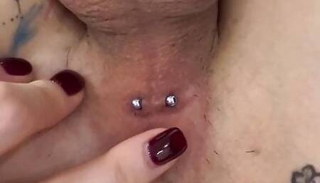 piercing, korean mistress, butt tattoo, asshole tattoo, anal, slave, femdom bdsm_01