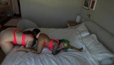 Jane Dro Has Her First FFM Threesome With Spanish Barbiie and KxngUnkasa