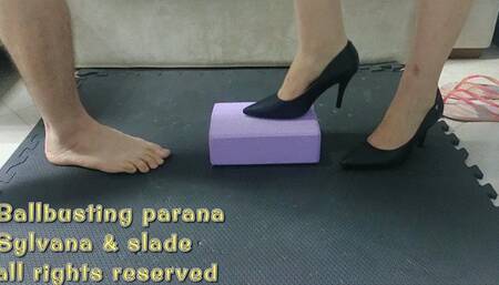 340 Sylvana explode two balls using your black scarpin