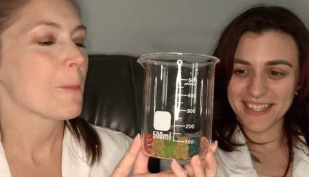 Sexy Scientists Devour Shrunken Gummy Experiments With Mia Hope & Rachel Adams (SD 720p WMV)