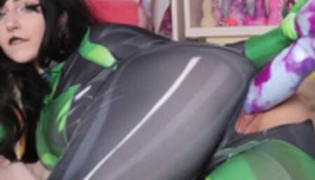 Deerbxby Cosplay Compilation / Big ass riding ( Shego, Pixarmum, Kai’sa, Ahri, Misa, Lola Bunny )