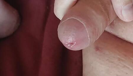 Playing with my cock