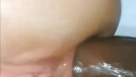 My pussy is so wet because my ASS is fucked for the FIRST TIME by a BBC!