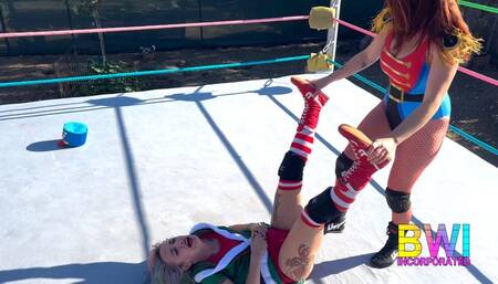 Nutcracker Punishes Naughty Elf