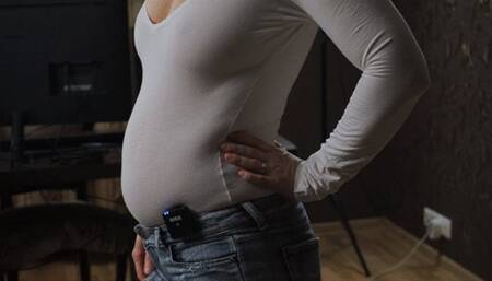 Stuffed in white body and short shorts