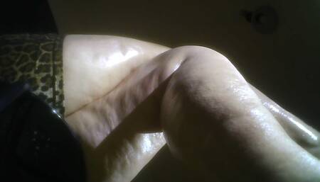 Tapping girl filmed by spy cam