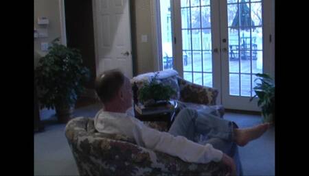 Mature Dee Cheers Up Sad Chuck Loosing His Fortune In Stock Market! (1st half mp4)