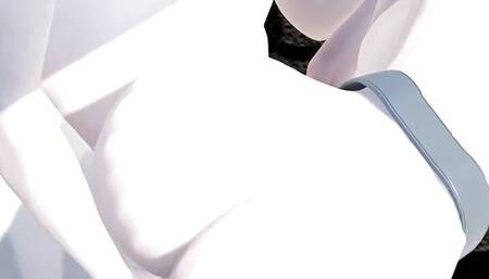 Hentai Uncensored 3D - threesome 2 futanari and a girl