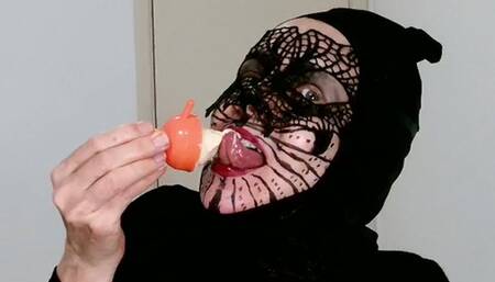 First you lick after you eat - Popsicle