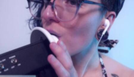 SFW AMSR -  Deep Playful Ear Eating - PASTEL ROSIE Melt Your Brain Microphone Licking Spine Tingles