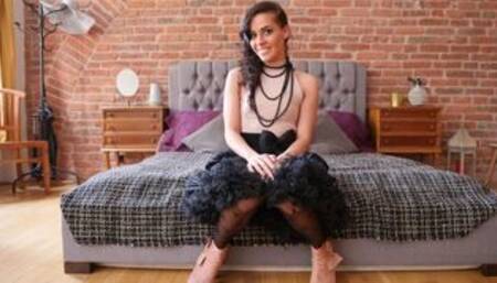 Goth Eveline: Pussy/Anal Back 'n Forth