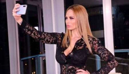 Delicious Dominno Cucks Her Husband by Using His Money to Film 2 Studs Banging Her