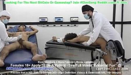 $CLOV Fraternal Step Twins Michelle & Chris Anderson Made To Fuck By Twisted Doctor Tampa As Part Of Strange Medical Experiments