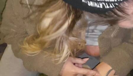 Cracky offered juice to take a cumshot on her face